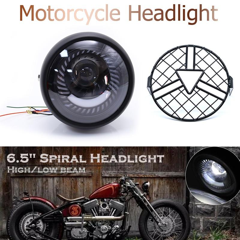 Đèn Pha 6.5 Bóng Led Cho Xe Mô Tô