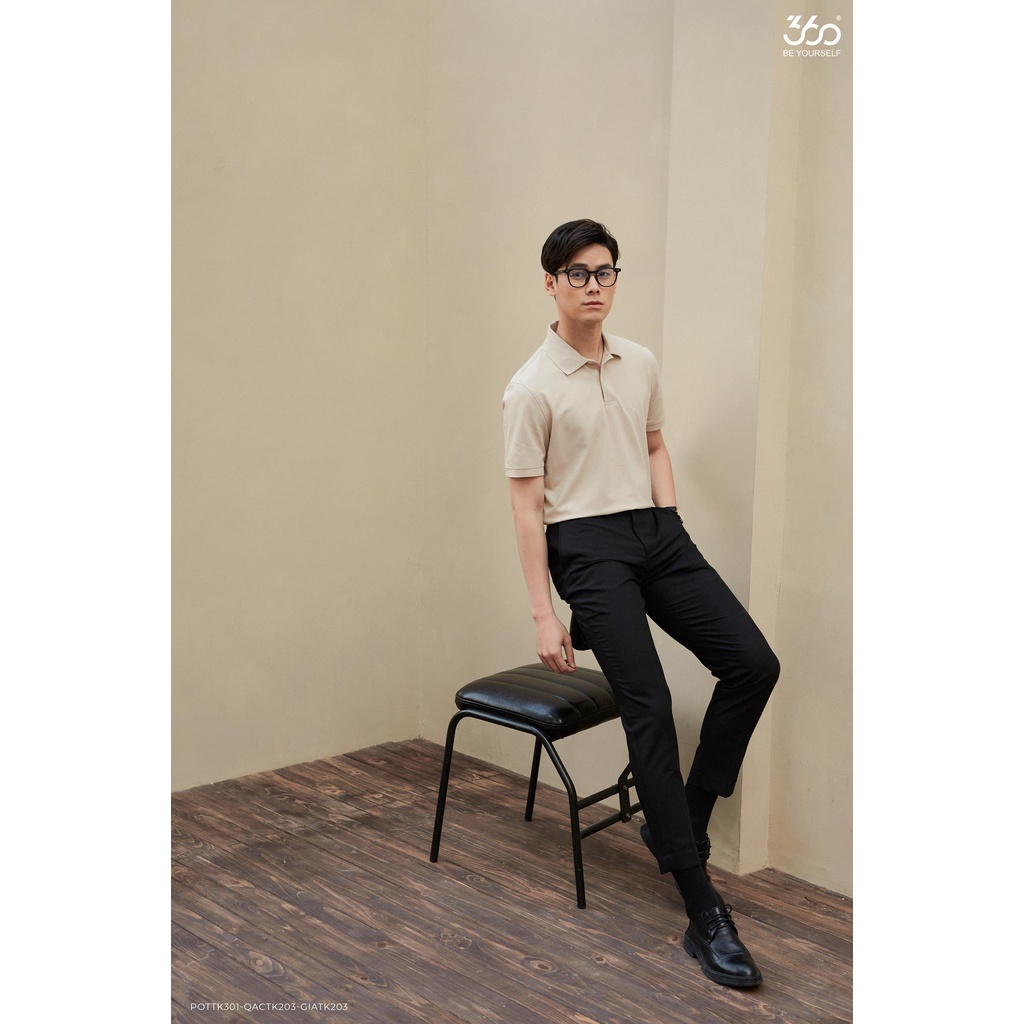 [GIẢM SỐC] Quần âu nam dáng crop trẻ trung thương hiệu 360 Boutique chất liệu cotton lạnh mỏng nhẹ - QACOL003