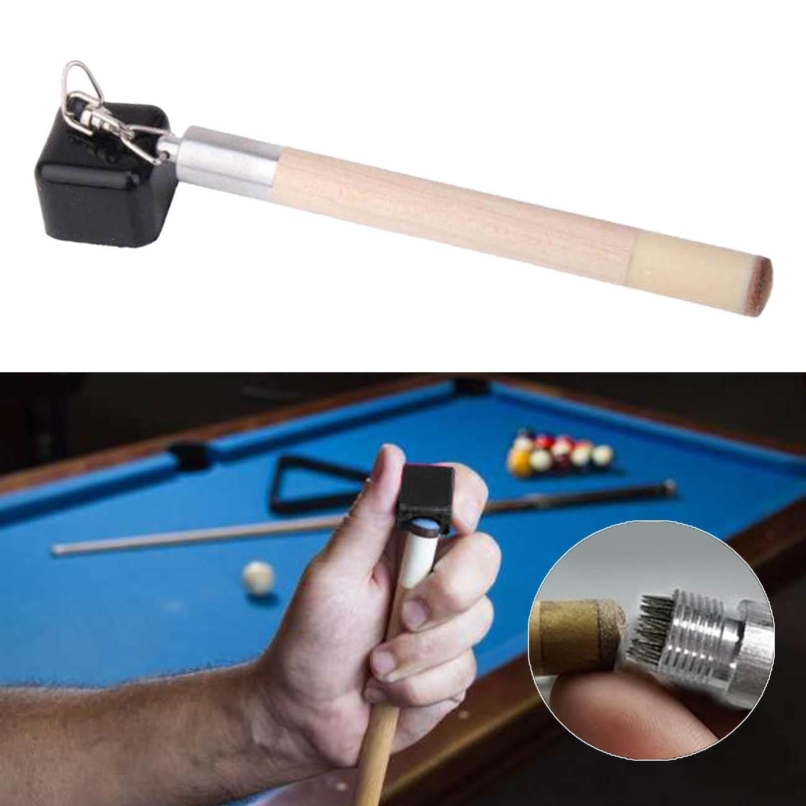 Billiard Chalk Holder Pool Cue Tip Pick Tool Supplies, Practical to Use, Improves your Ball Control