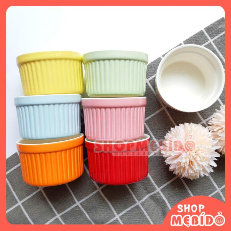 Cốc Gốm Sứ Ramenkin Làm Bánh Caramen Bánh PLan Sữa Chua