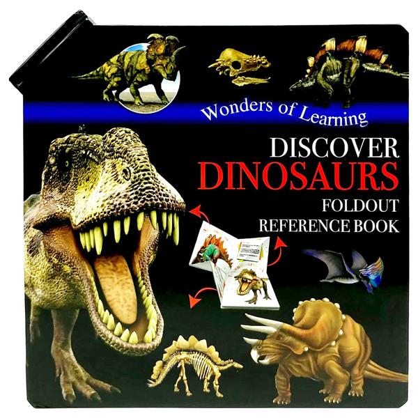 Wonder Of Learning - Discover Dinosaurs Foldout Reference Book