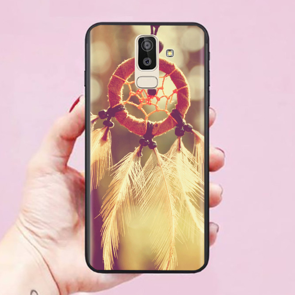 Ốp lưng dành cho điện thoại Samsung Galaxy J8 Hình Vòng May Mắn