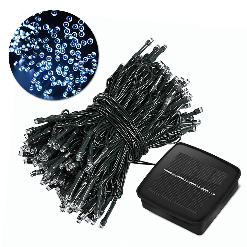 Đèn LED dây năng lượng mặt trời 72ft 200 chống nước IP65 trang trí cho lễ hội ngoài trời trong nhà