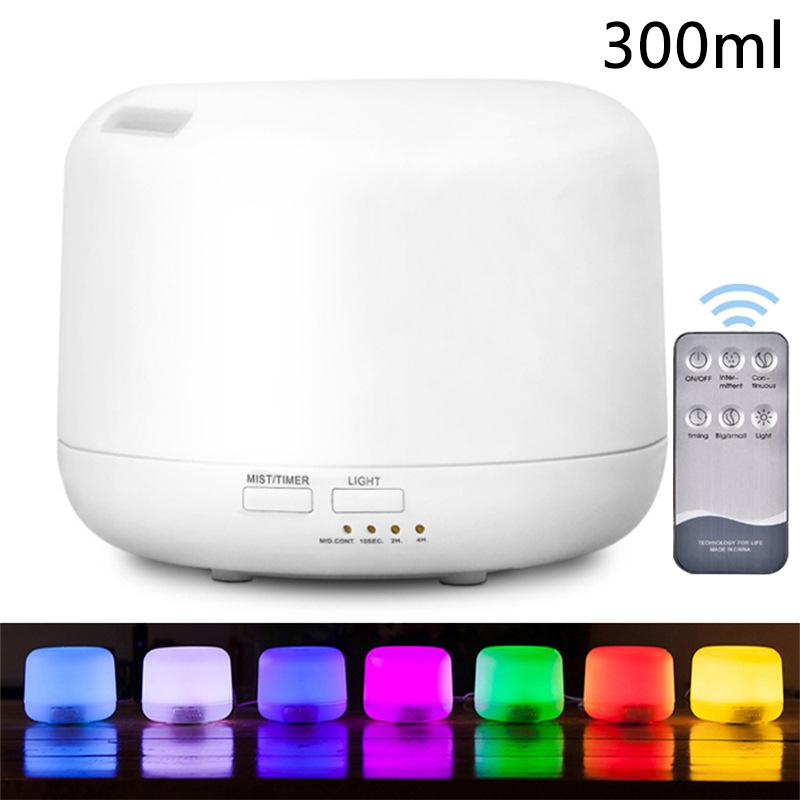 300ML Máy Tạo Độ Ẩm Không Khí Xông Tinh Dầu Hương Thơm Khuếch Tán Tinh Dầu Làm Thơm Phòng Siêu Âm Thanh Mát Phun Sương Tạo Phun Sương Tạo Ẩm Hình Ếch Con Đèn LED Cho Nhà Xe Ô Tô