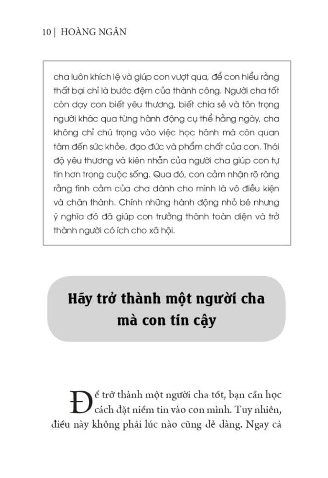 Sách - Ảnh Hưởng Của Cha Tới Cuộc Đời Con