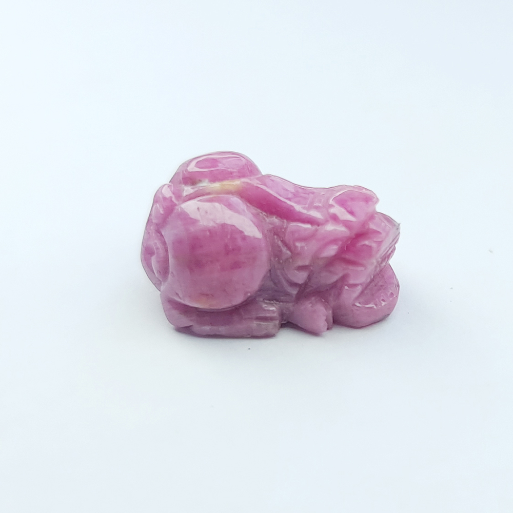 Mặt Dây Chuyền Hình Tỳ Hưu Đá Ruby - Mx - Hợp Mệnh Hoả, Thổ