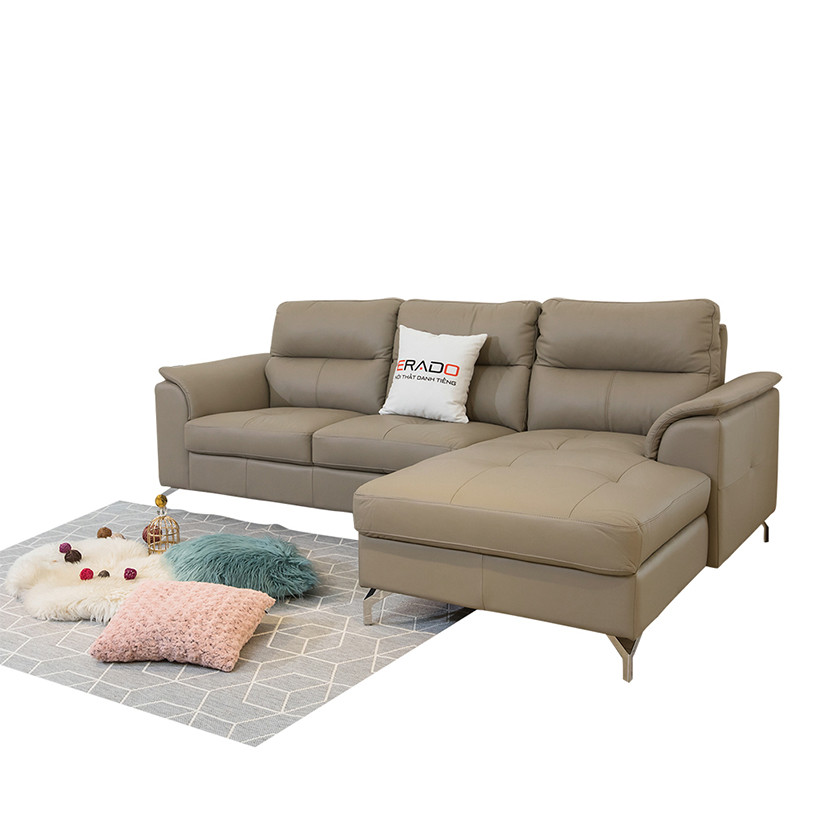 Sofa da thật Malaysia mã SNK65-10268A