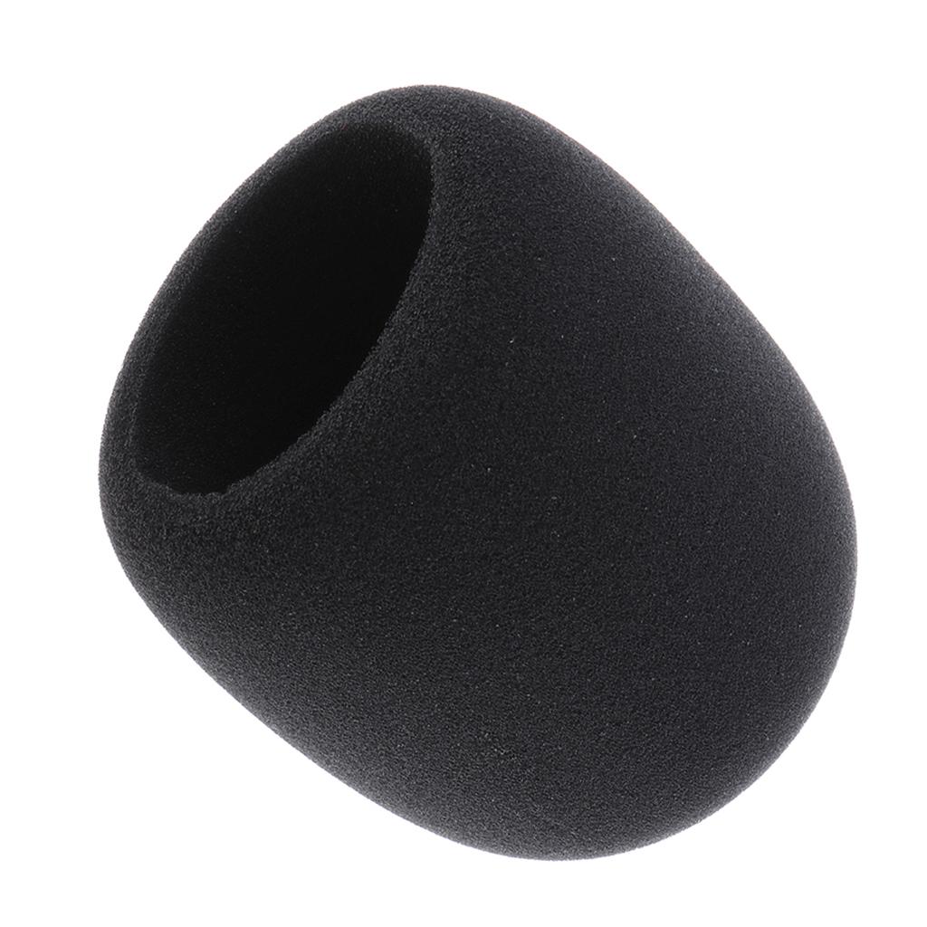 Large Microphone with Foam Microphone Cover