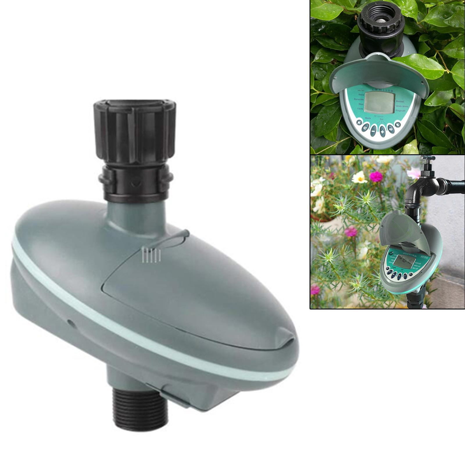 1x Watering Timer Automatic Irrigation Controller Electronic Device for Lawn