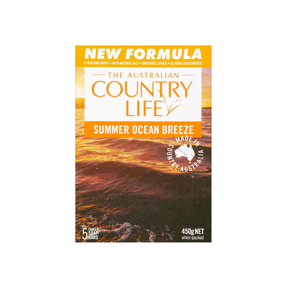 Xà Bông Country Life Summer Ocean Breeze (450g)