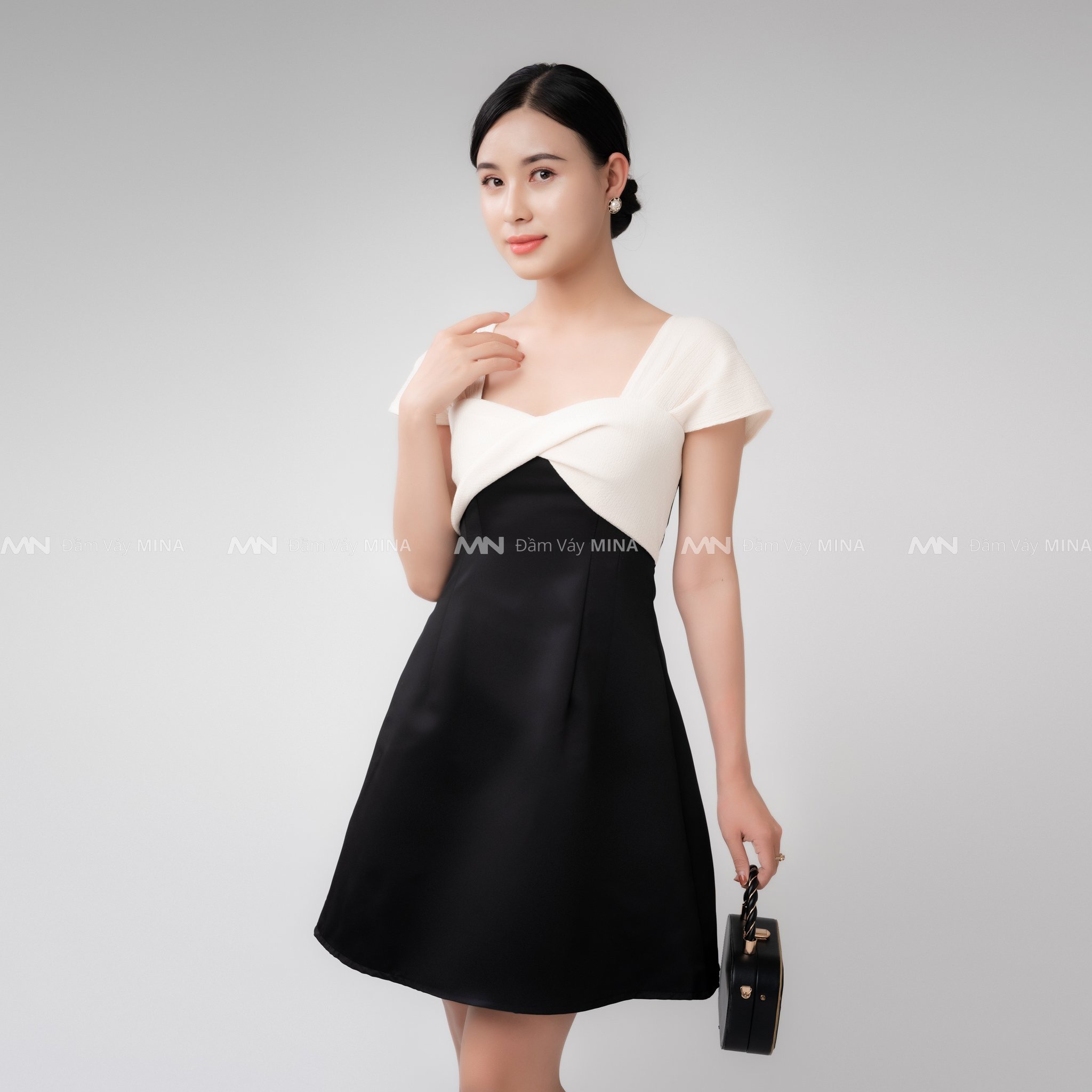 Đầm dự tiệc MINA dáng xòe sang trọng - MN187