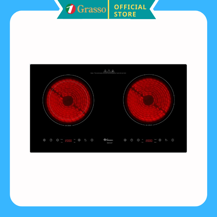 Bếp hồng ngoại 2 vùng nấu GS8 - 207 - Hàng chính hãng