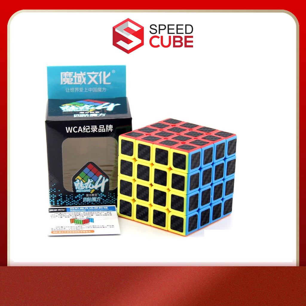 Rubik 4x4 Carbon MoYu MeiLong MFJS Rubic 4 Tầng