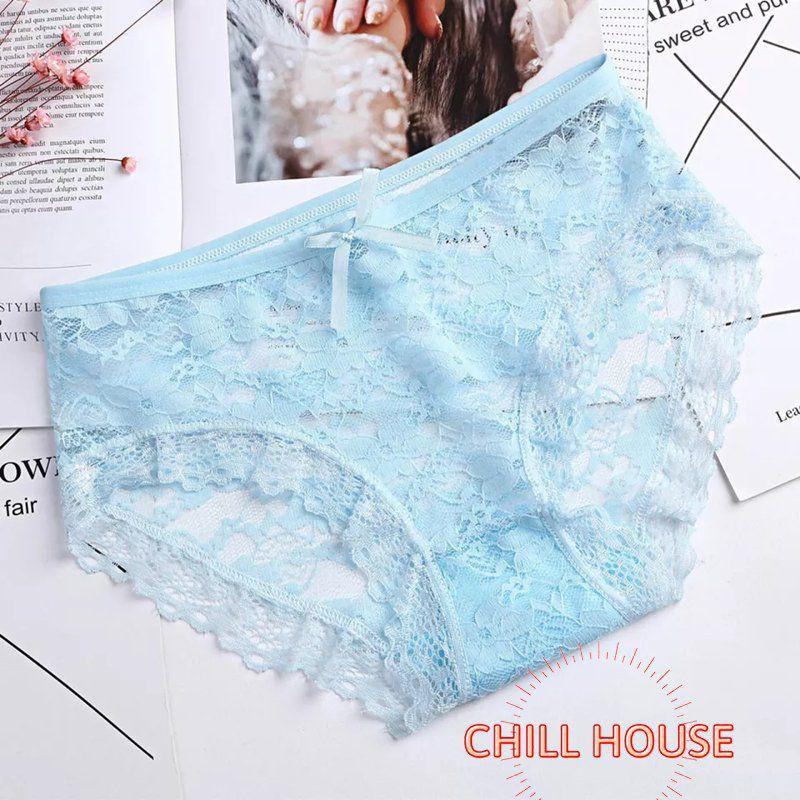 QUẦN LÓT REN HOA ĐÍNH NƠ QUYẾN RŨ CAO CẤP - CHILLHOUSE