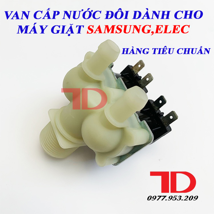 Van cấp nước đôi dành cho máy giặt các loại - Loại SAMSUNG, ELEC