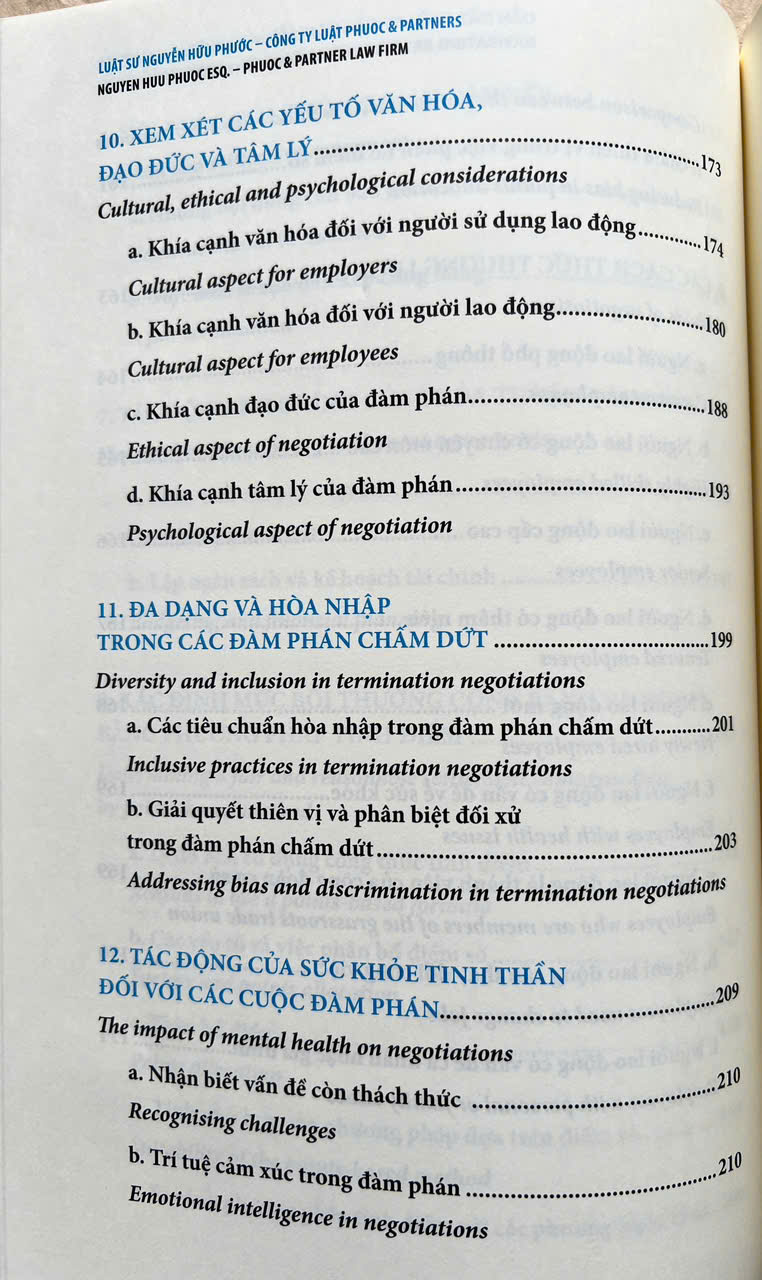 Dẫn Dắt Thoả Thuận Dàn Xếp Với Người Lao Động