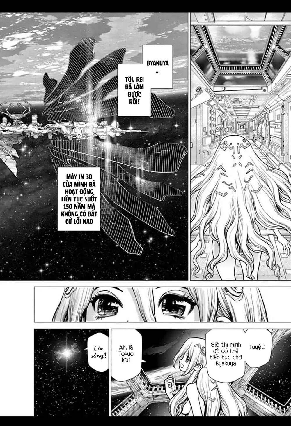 hồi sinh thế giới: byakuya chapter 9 14