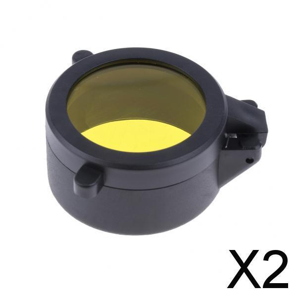 2xLens Eyepiece  Dusrproof Cover for Spotting Scopes Monocular Telescopes 38mm