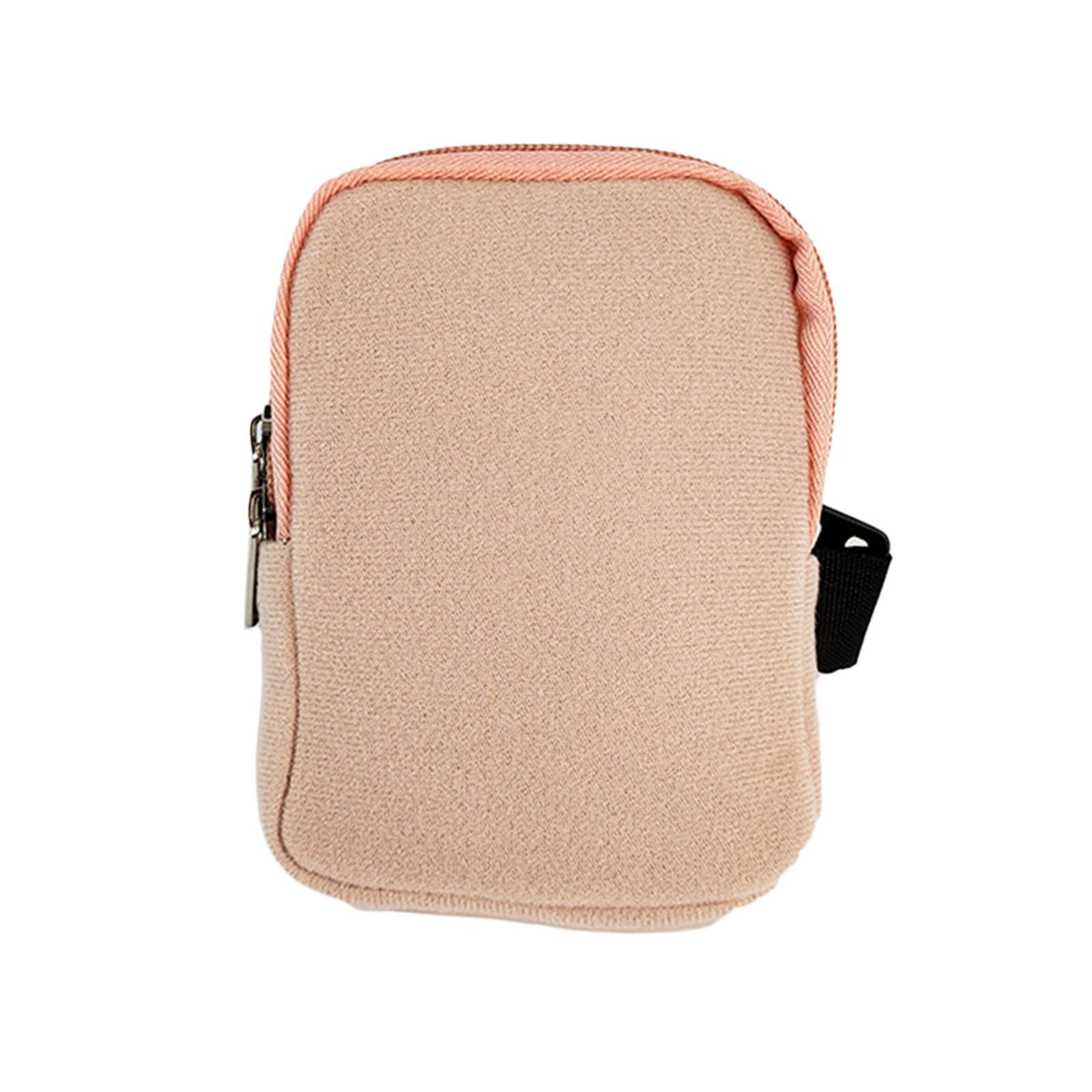 Water Bottle Pouch Zipper Pouch with Adjustable Band Durable Practical Women Men Belt Bag Tumbler Pouch for Jogging Hiking Travel Gym