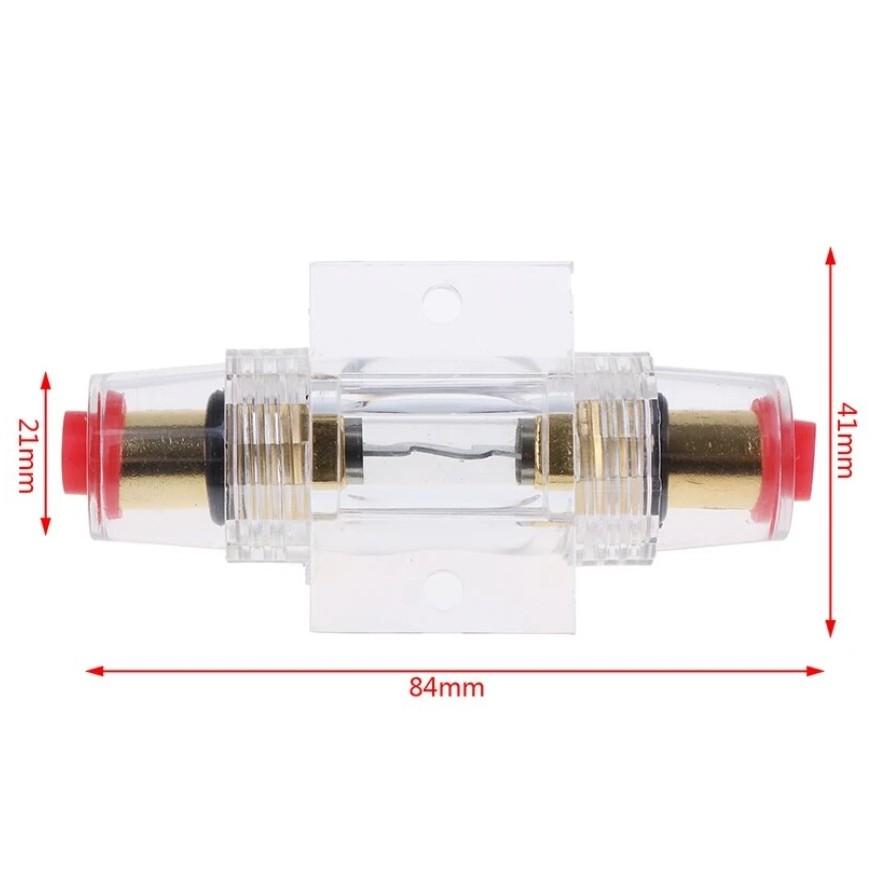 Cầu chì âm thanh chuyên dụng cho xe hơi chất liệu hợp kim cao cấp (vỏ chịu nhiệt độ ca 60A DC 12V Chuyên Dụng Cho Xe Hơi