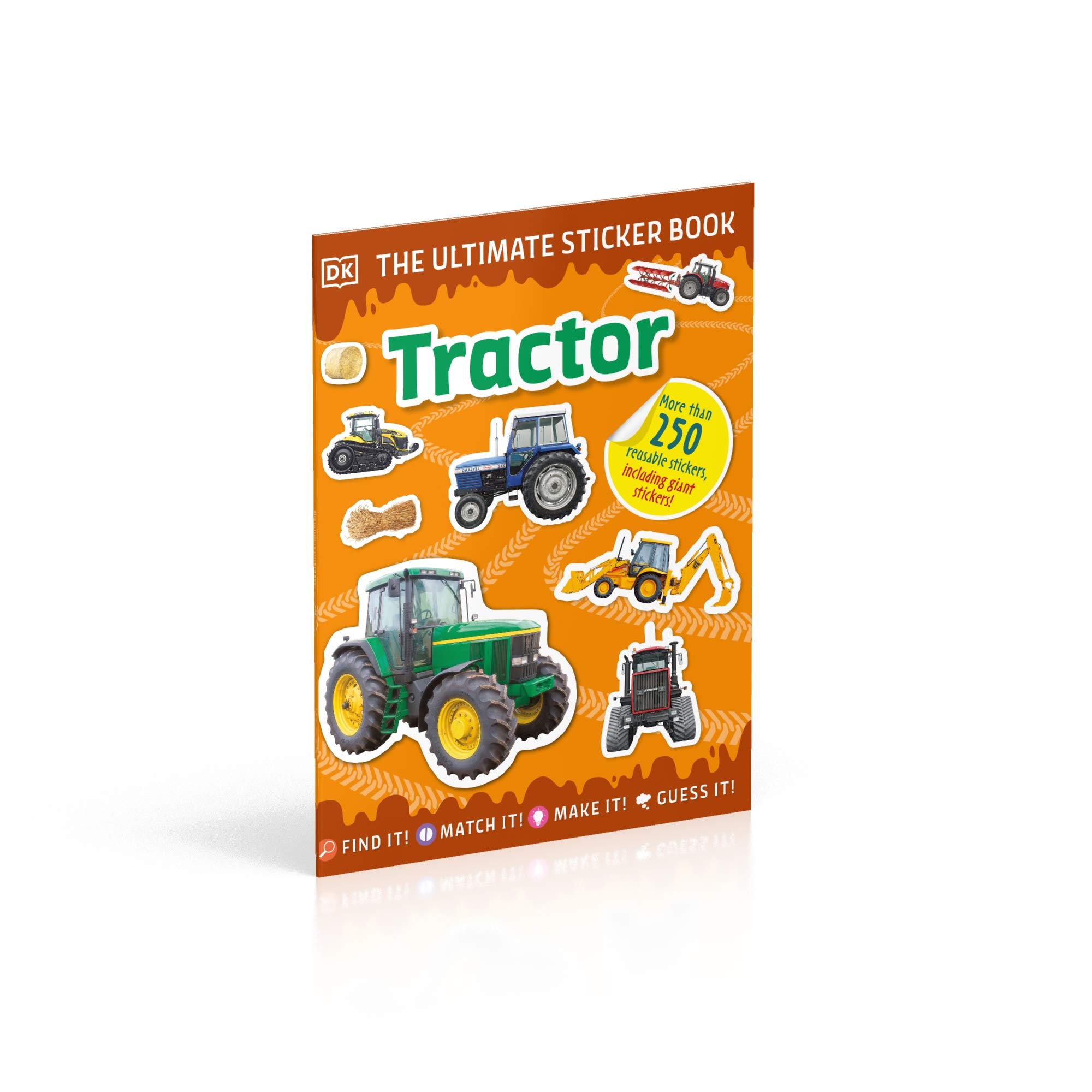 The Ultimate Sticker Book Tractor