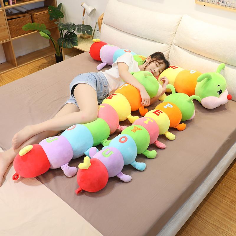 70-150Cm Đáng Yêu Mềm Mại Đầy Màu Sắc Sâu Bướm Sang Trọng Đồ Chơi Gối Trẻ Em Nhồi Bông Sang Trọng Đồ Chơi Con Sâu Mềm Mại Sang Trọng Búp Bê quà Tặng Sinh Nhật