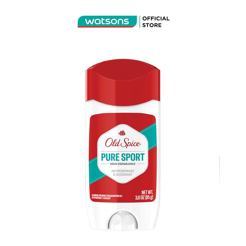 Sáp Khử Mùi Old Spice Pure Sport Hight Endurance Antiperspirant & Deodorant 85g