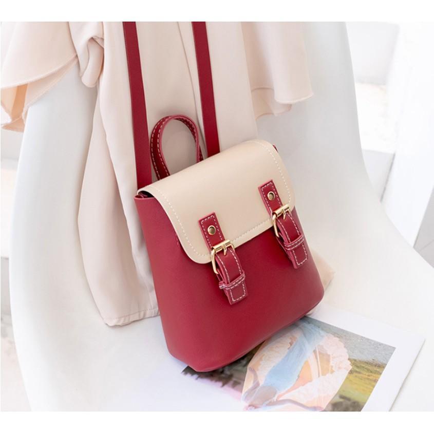 Ba lô thời trang mini da pu phong cách trẻ trung KDR-BL280