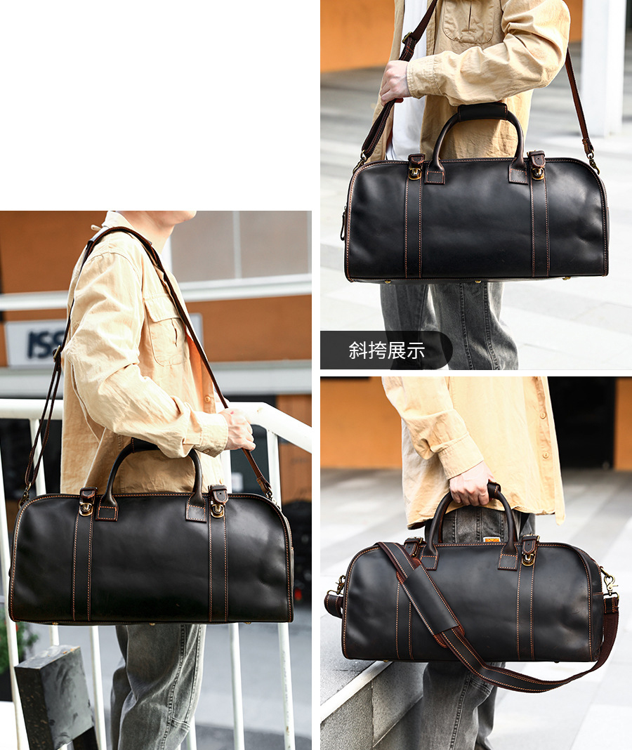 Túi xách du lịch DA BÒ THẬT phong cách mới - BEE GEE T1105