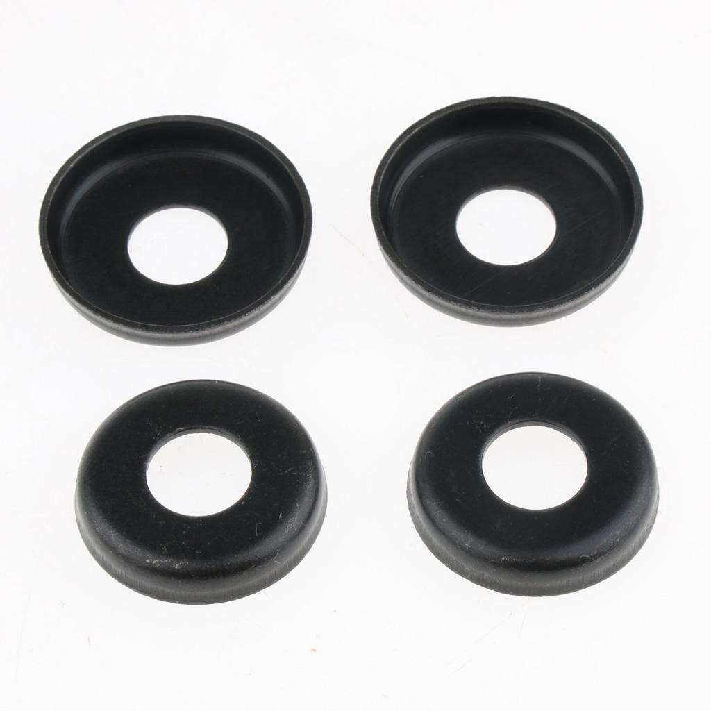 2xSkateboard Rebuild Kit Bushings Washers Pivot Cups for 2 Trucks 5in White