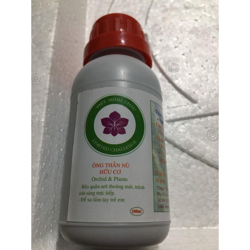 Phân bón cao cấp Ông thần nù hữu cơ cho hoa lan 100ml