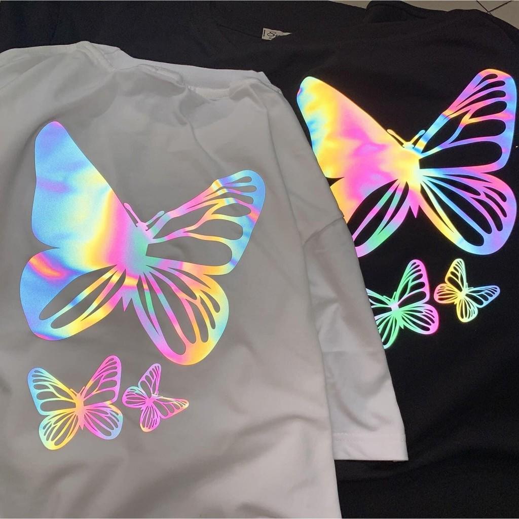 Áo thun Phản quang Unisex - BUTTERFLY