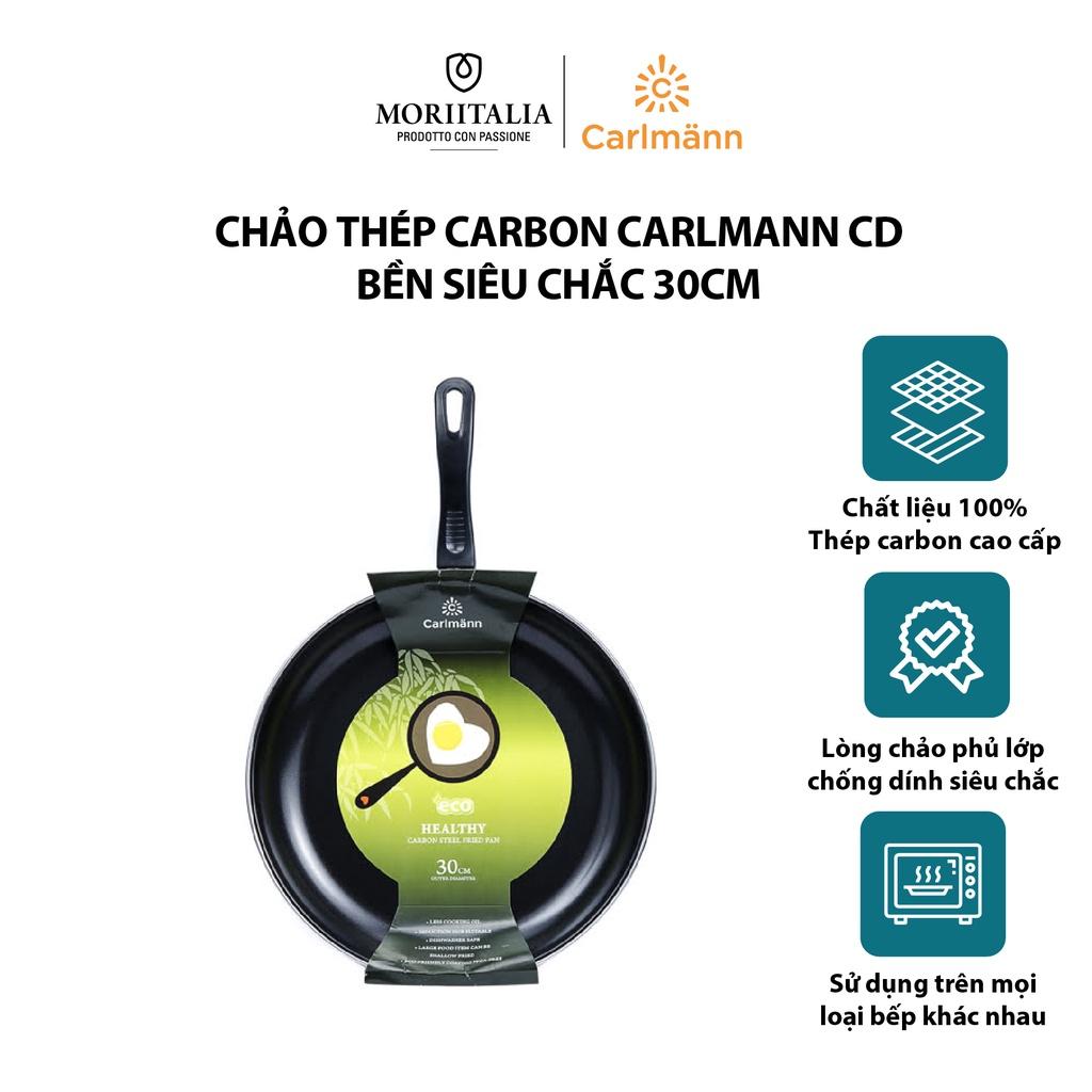 Chảo thép carbon Carmann CD siêu bền chắc 30 cm CM008297