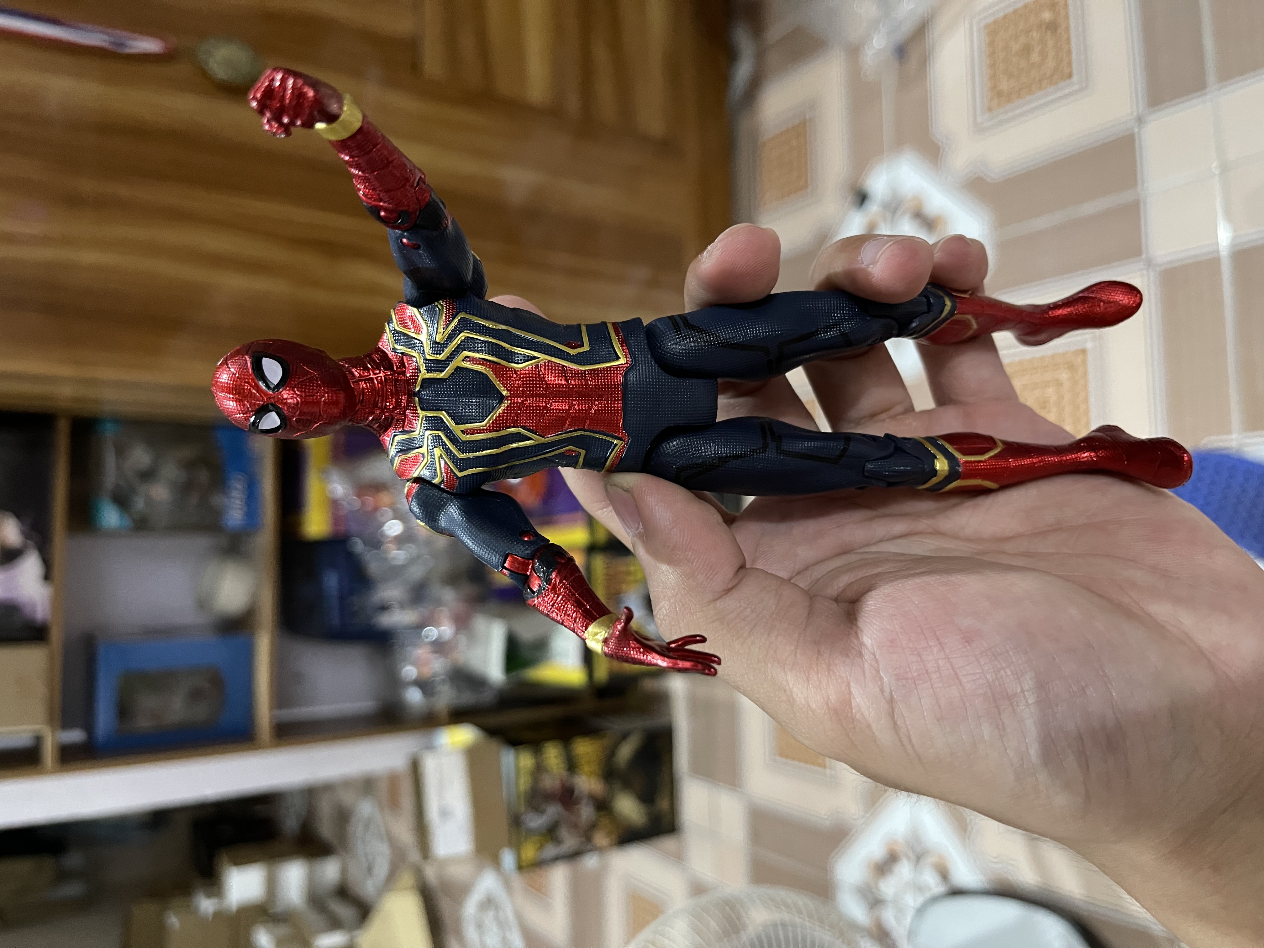Mô hình người nhện - Spider Man ( có khớp cử động)