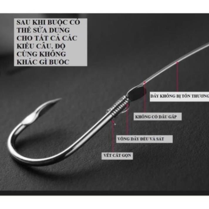 Máy buộc lưỡi câu - Dụng cụ buộc lưởi câu