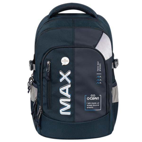 Ba Lô Chống Gù Max Backpack Pro 2 - Double Navy - Go Ocean - Tiger Max TMMX-050A