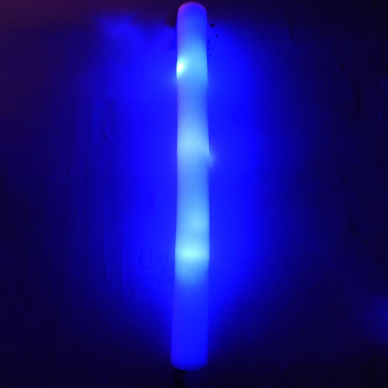 LED Foam Sticks 3 Modes Flashing Effect Colorful LED Glow Sticks Glow Sticks for Birthdays Carnival