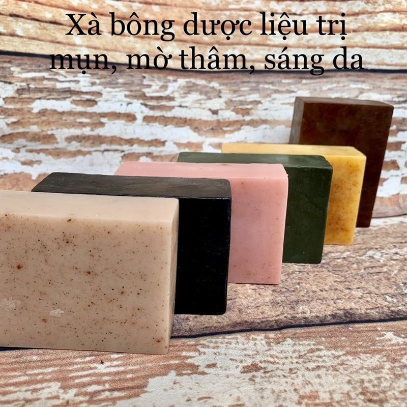 Xà bông Bồ Hòn Rượu Rum handmade tự nhiên 100%