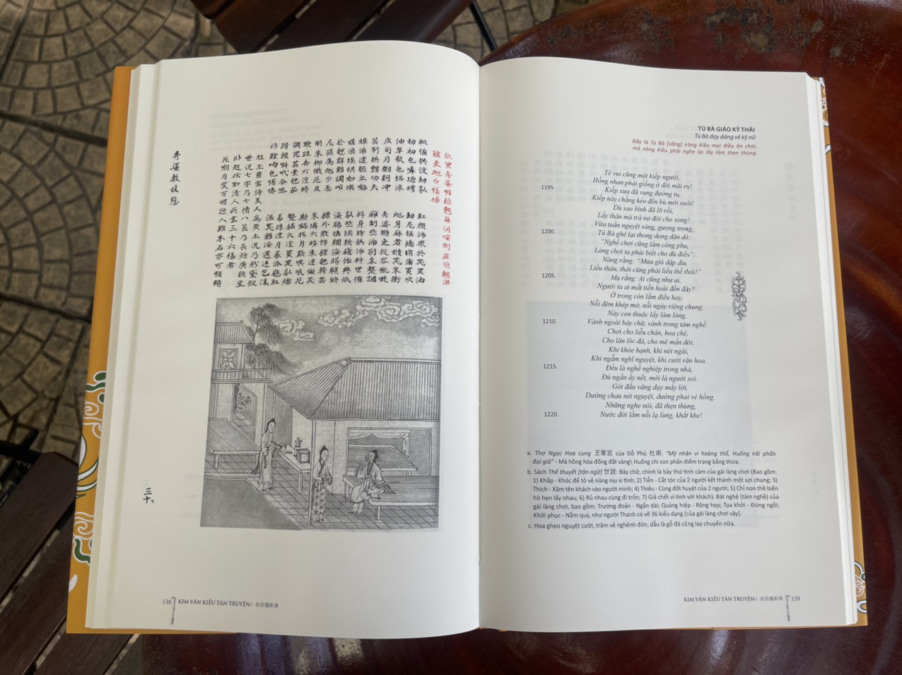 (Bìa cứng, tranh minh họa) [Kim Vân Kiều Hội Bản - Bản Nôm của Hoàng gia triều Nguyễn] KIM VÂN KIỀU Tân Truyện - Nguyễn Du– Nxb Văn học