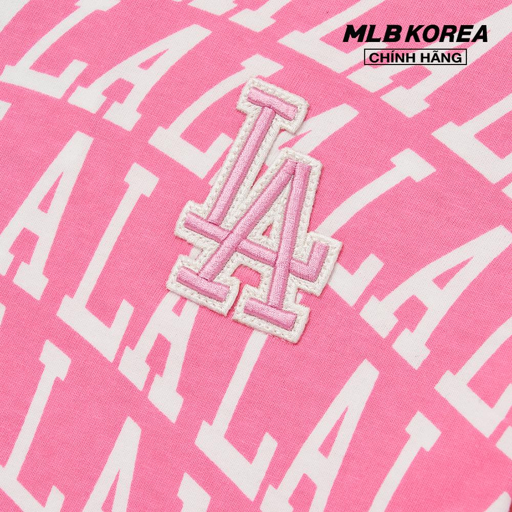 MLB - Áo croptop nữ tay ngắn Illusion Allover 3FTS61023