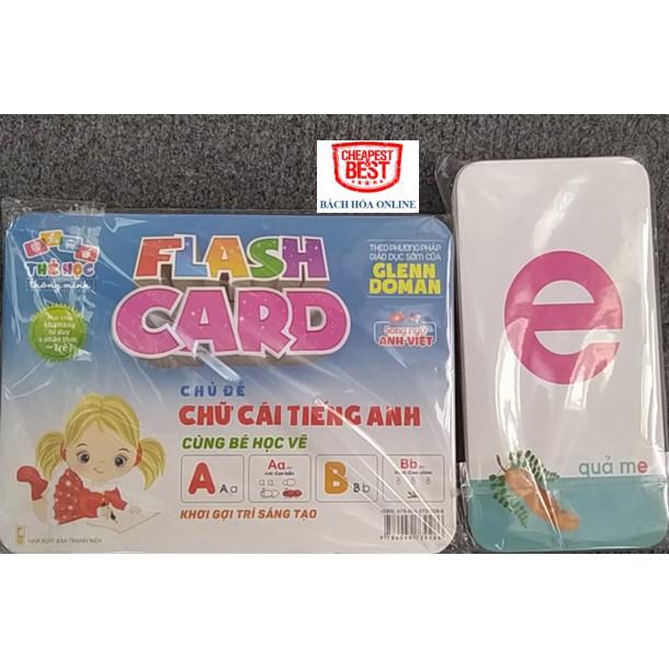 Flash Card bộ chữ cái tiếng anh &amp; bộ chữ cái tiếng việt