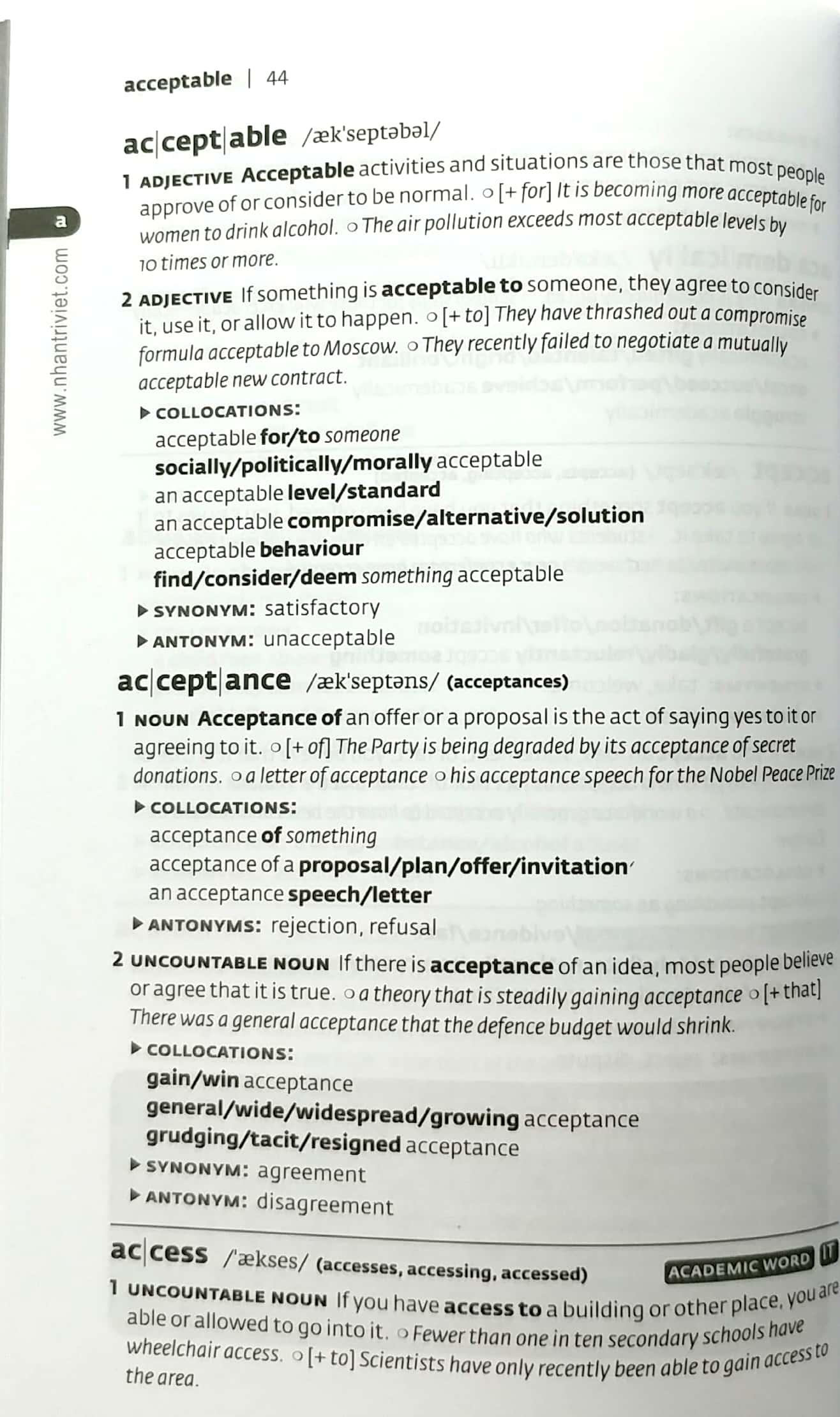 Sách Collins Cobuild - Key Words For IELTS (Book 2: Improver)