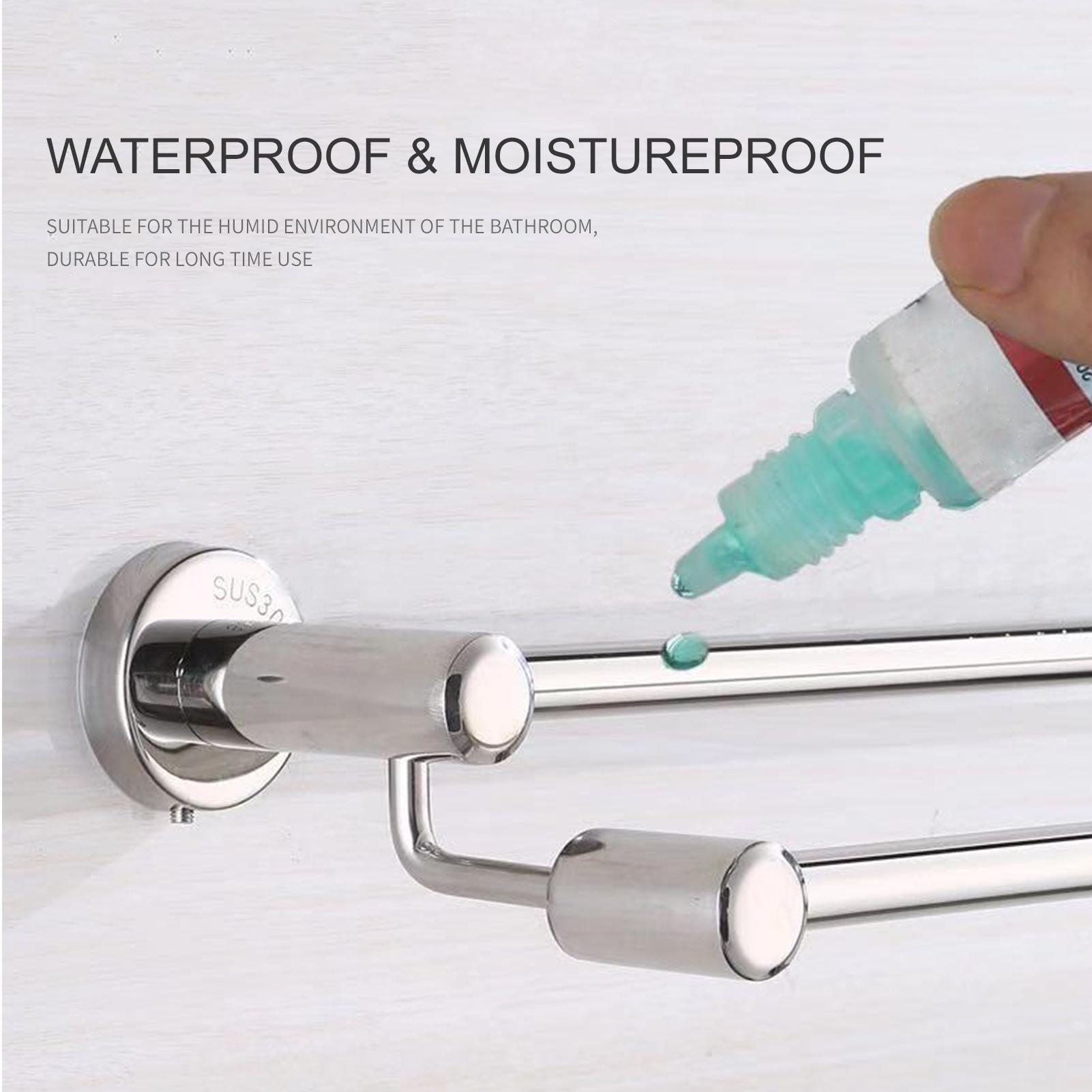 Giá để khăn tắm 2 thanh 23 inch, thanh treo khăn tắm treo tường