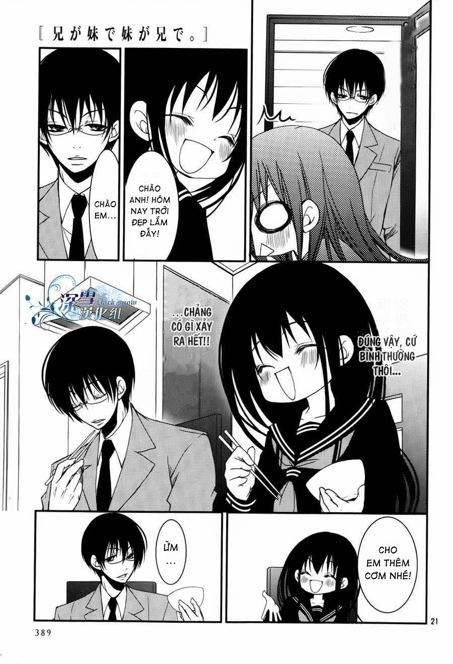 tôi là em gái tôi còn em gái tôi là tôi chapter 9 21