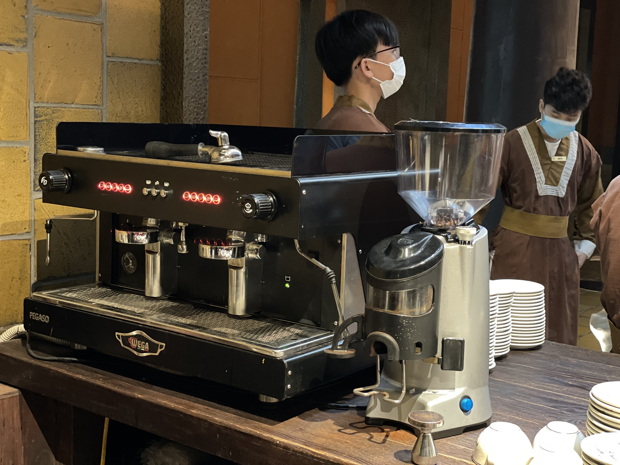 Máy pha cà phê espresso chuyên nghiệp Wega Pegaso EVD 2 group | Hàng chính hãng, 100% Italy