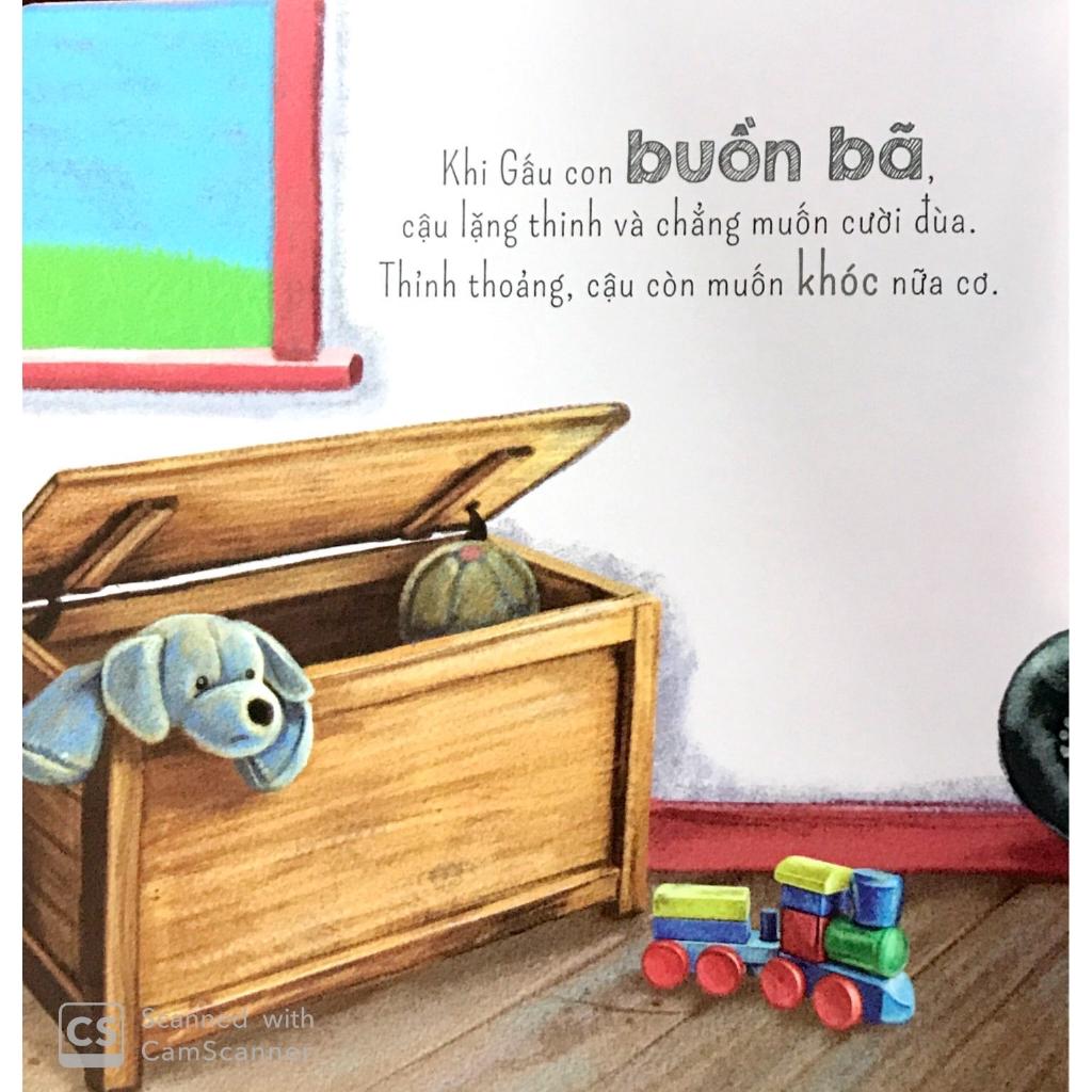 Hôm Nay Con Thấy Thế Nào - Gấu Con Buồn Bã