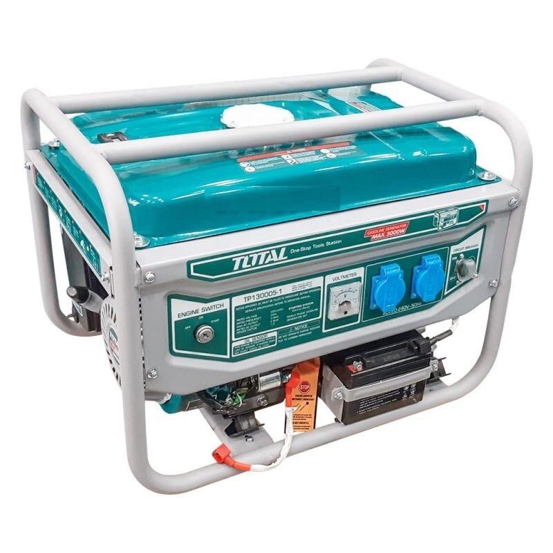 MÁY PHÁT ĐIỆN XĂNG 3KW TOTAL TP130005-1 - HÀNG CHÍNH HÃNG