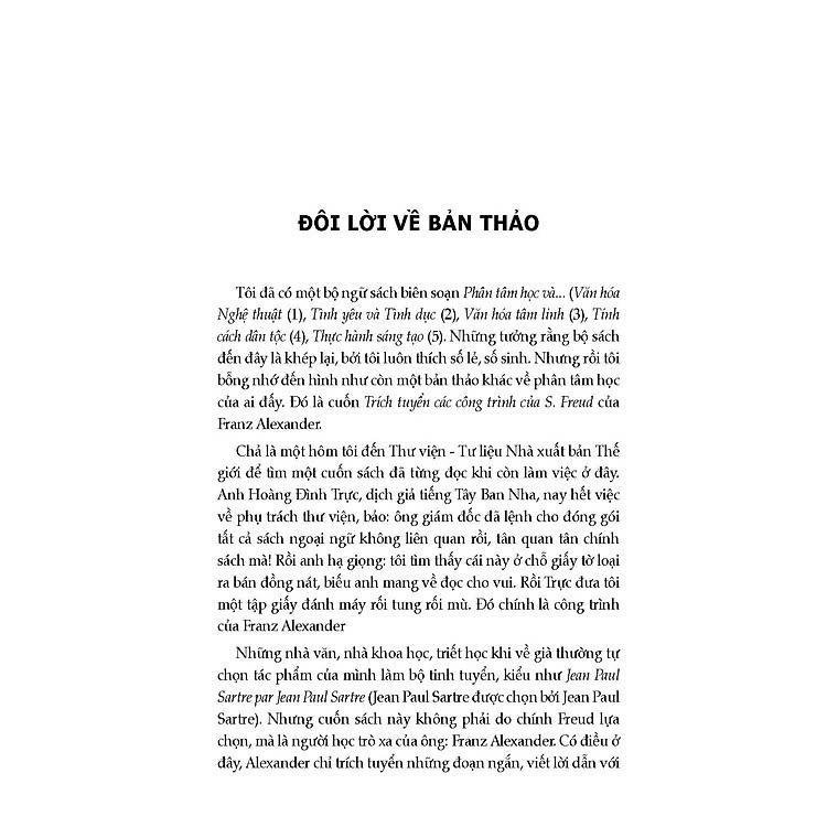 Sách - Phân Tâm Học Và Freud Bức Chân Dung Ghép Mảnh - Franz Alexander - VIETNAMBOOK