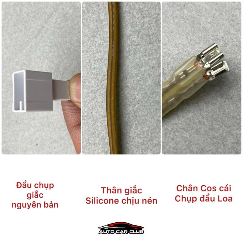 Dây Loa Plug And Play Dành Cho Xe Vinfast VF3 / VF5 độ Loa 5 inch, 6.5 inch Giắc Loa giữ nguyên bản cho xe