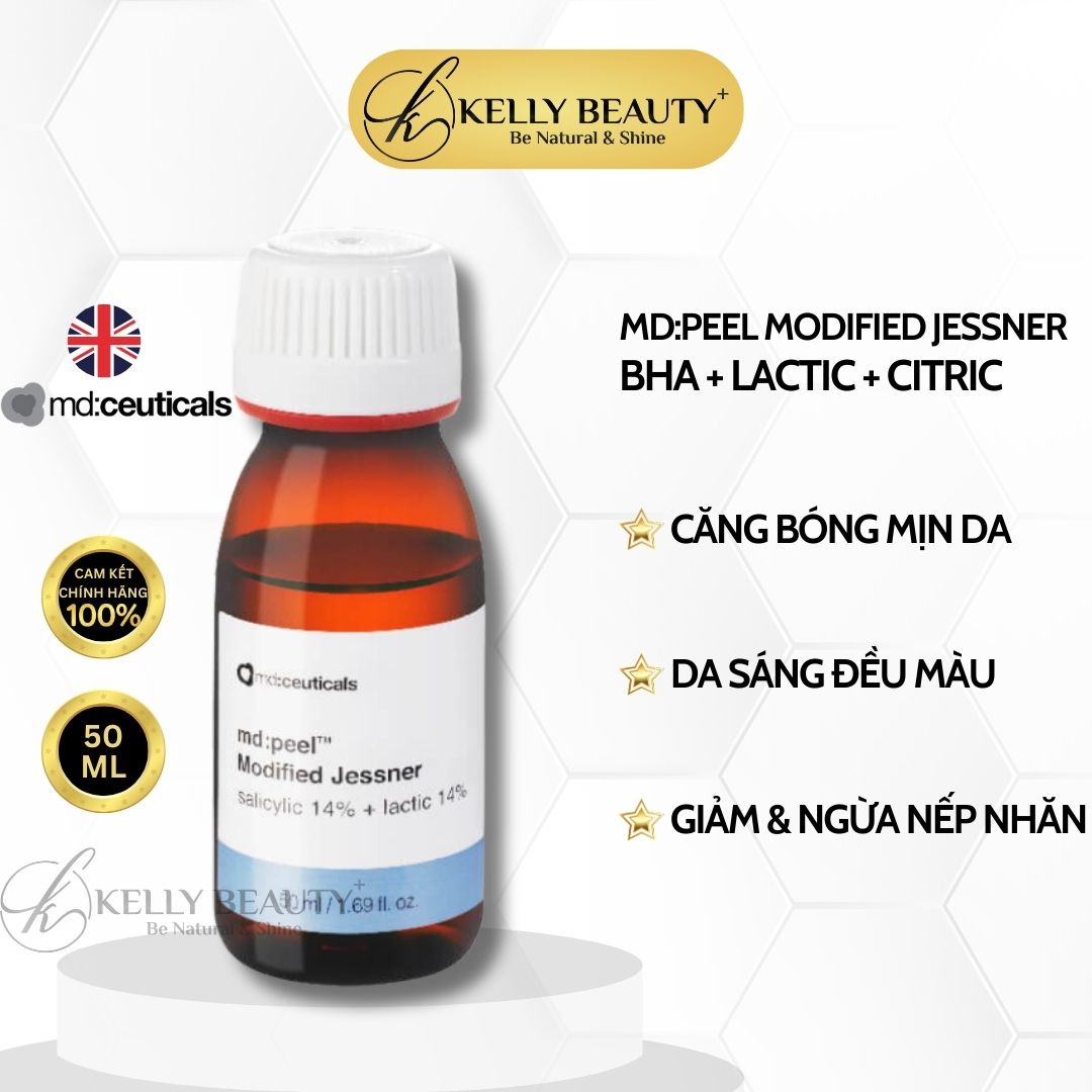 Peel Căng Bóng Sáng Mịn Da MD:PEEL Modified Jessner - MD:Ceuticals | Kelly Beauty